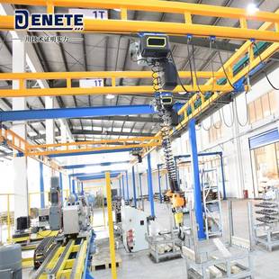 江苏柔性kbk单梁行吊桁吊质保两年C型轨道配件电动单梁起重机