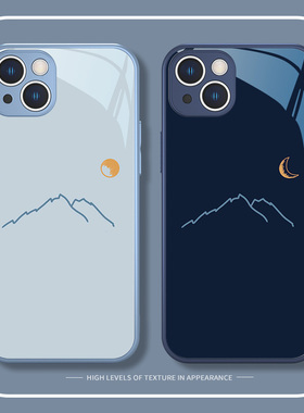 日照金山vivox90pro手机壳x70pro男士新款x80小众x200高级感iqoo10/11简约iqoo13潮牌男s10玻璃适用s12套neo5