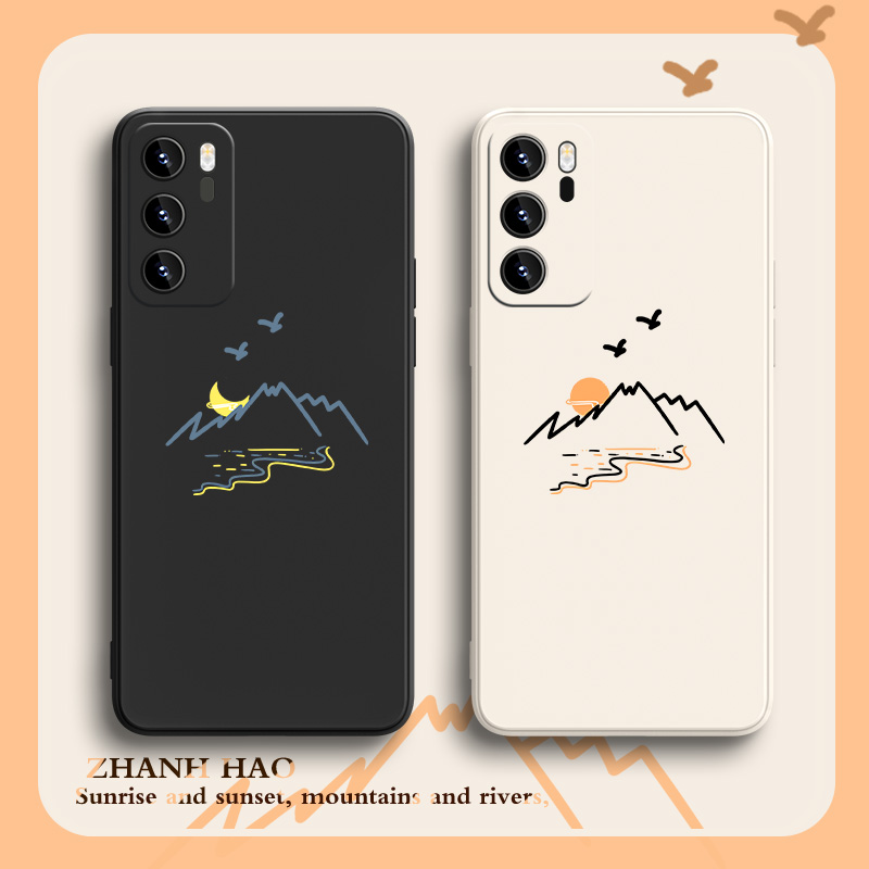 广东热销山水日月小众硅胶