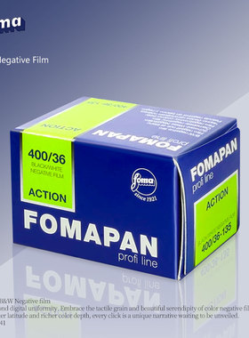 捷克Fomapan福马400/200/100 135 专业黑白胶卷东欧风格菲林