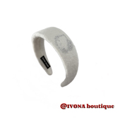 IVONA 秋冬发箍发饰 烫钻kitty少女心不撞款 羊毛毡KT 原创手作