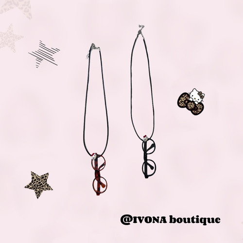 IVONA【售完不补！】手作小众！可爱少女百搭搞怪项链闺蜜礼物