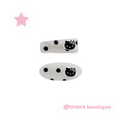 原创手作～不撞款 IVONA 独家KT 小众可爱少女百搭kitty猫发夹