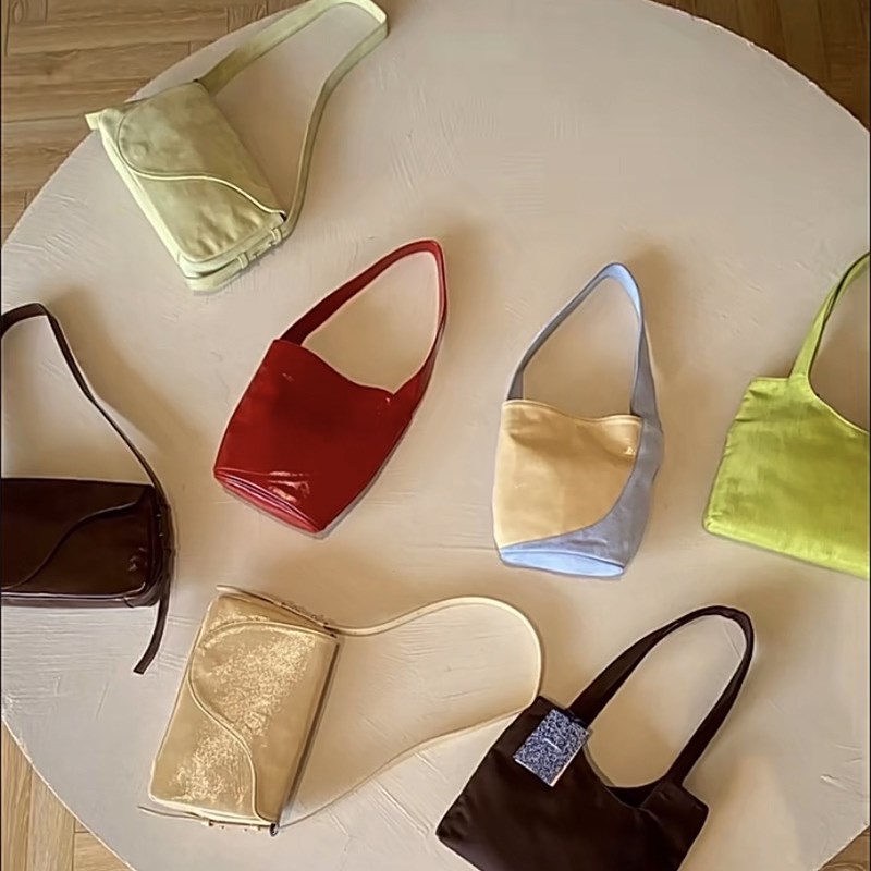 【48h内发】塔莎奶奶 芭蕾小肥鞋水桶包春夏百搭单肩腋下包水桶包