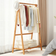 实木落地衣架挂衣架落地卧室网红衣帽架室内衣P服挂架衣架家用挂