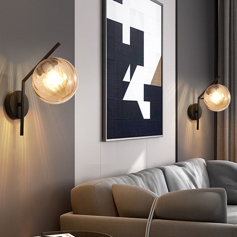 欧式客厅卧室床头壁灯 书房楼梯过道LED灯 现代S简约酒店宾馆壁灯