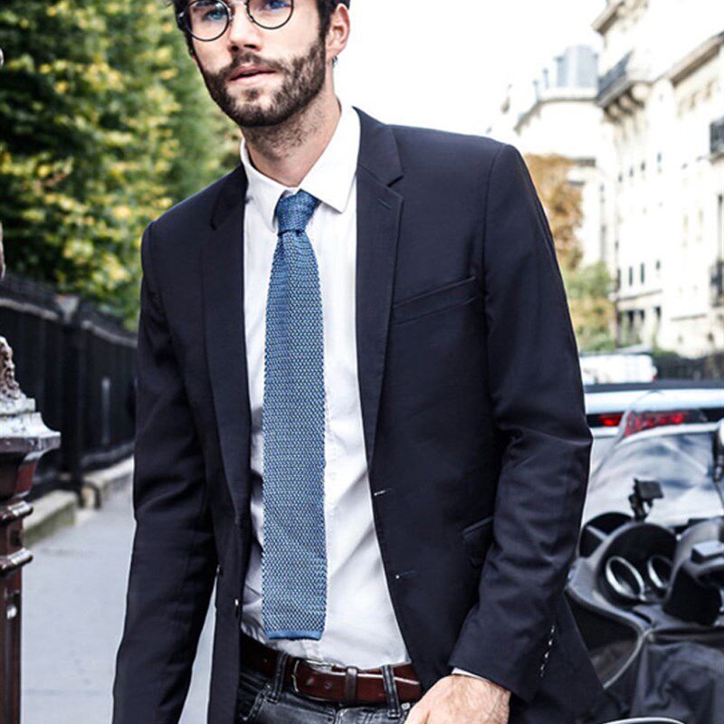 设计杰作超强舒适度方框细腿 A纯钛眼镜架韩版复古框男女士近视