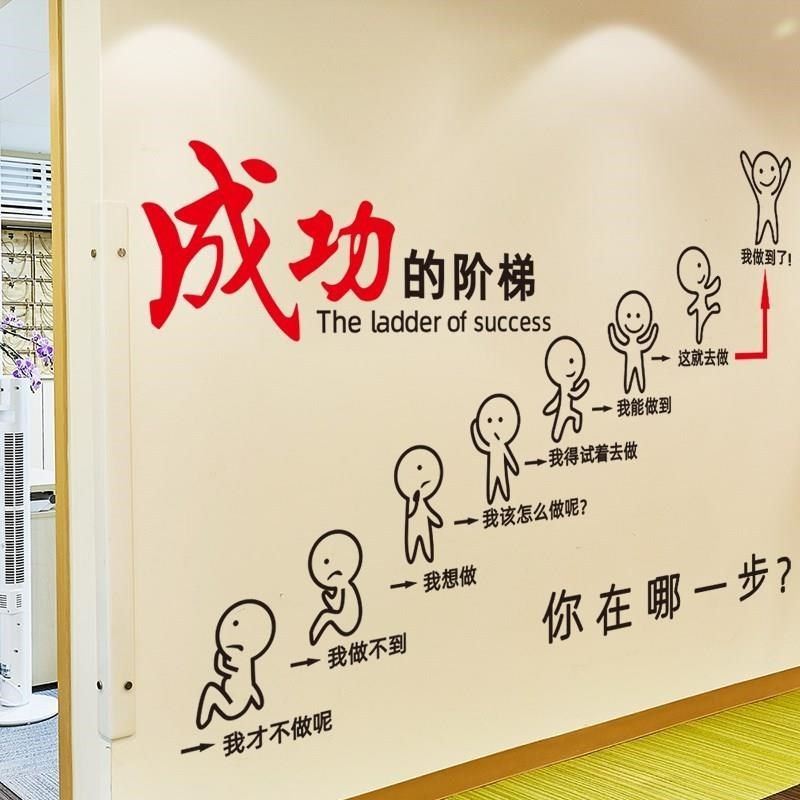励志墙壁贴纸学生学习自律高中生海报墙贴卧室男生宿舍自粘墙贴纸,家居饰品,文化墙贴,淘宝优惠券,粉丝福利购,淘宝优惠卷