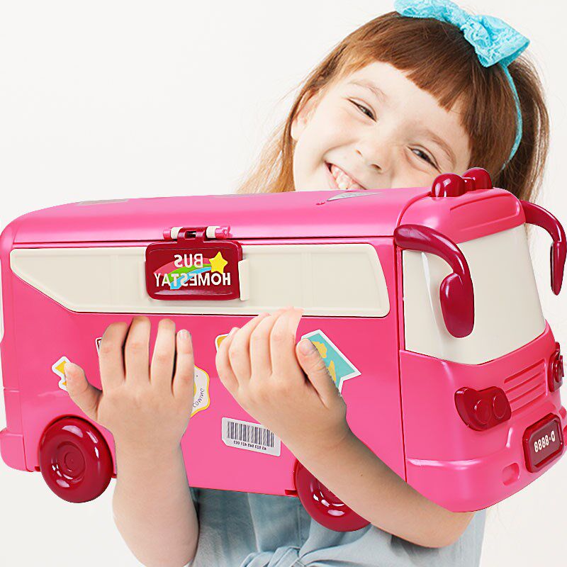 儿童过家家d玩具女孩子益智公主生日礼物3岁6房车宝宝巴士娃娃屋