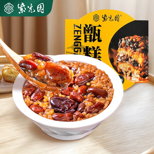 紫光园红枣芸豆甑糕盒装老北京