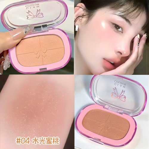 魔法色彩哑光单色腮红自然提亮