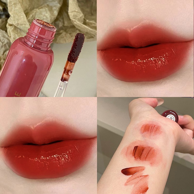 清透水光镜面唇釉滋润嘟嘟唇显色显白夏日唇彩女生彩妆~HERORANGE