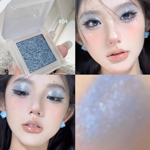 青春单色成妆眼影ins珠光细闪显色自然细腻土豆泥眼影盘HERORANGE