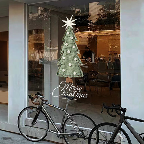 创意圣诞装饰品2026布艺布置店铺