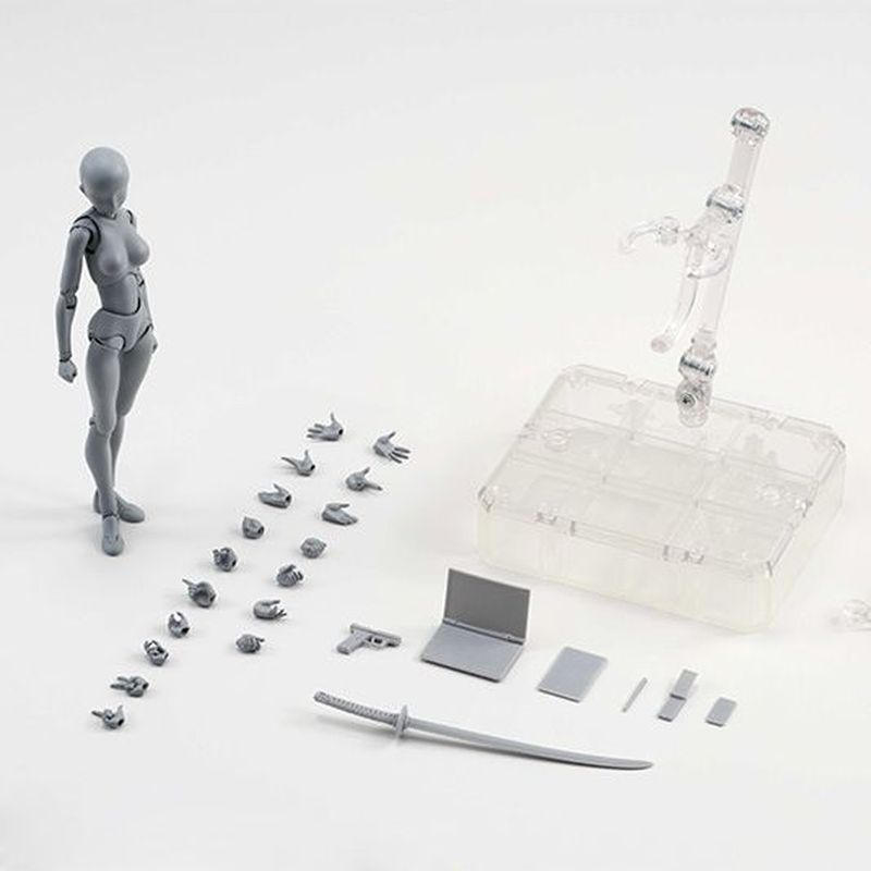 男女关节可动素体人体模型美术漫画绘画人偶手办摆件国产