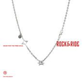 ROCKRIDE星芒锁链项链 天猫限定 纯银配链锁骨链女小众设计感