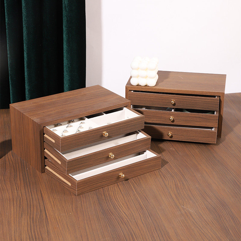 便雅首饰收纳盒珍珠项链戒指耳环耳钉水晶手串手链手链三层收藏箱,收纳整理,首饰盒,淘宝优惠券,粉丝福利购,淘宝优惠卷