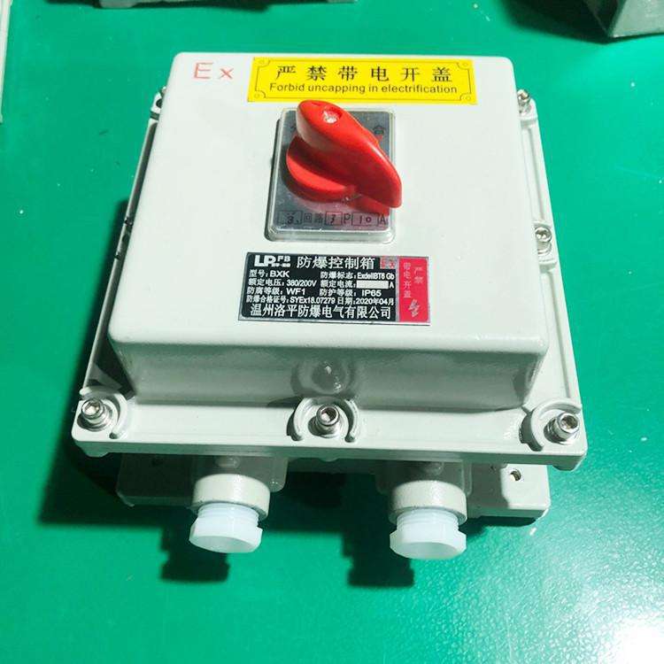 BDZ52防爆断路器10A16A20A32A63A100A漏电2P3P4P防爆开关箱