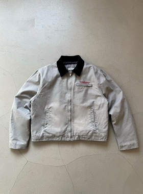 Erole 新雪丽90s喷色洗褪做旧复古军事印花甲板棉服