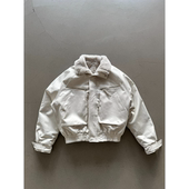 Erole「雪鸮」1900g座山雕巨保暖降落伞飞行立领高密仿貂毛外套