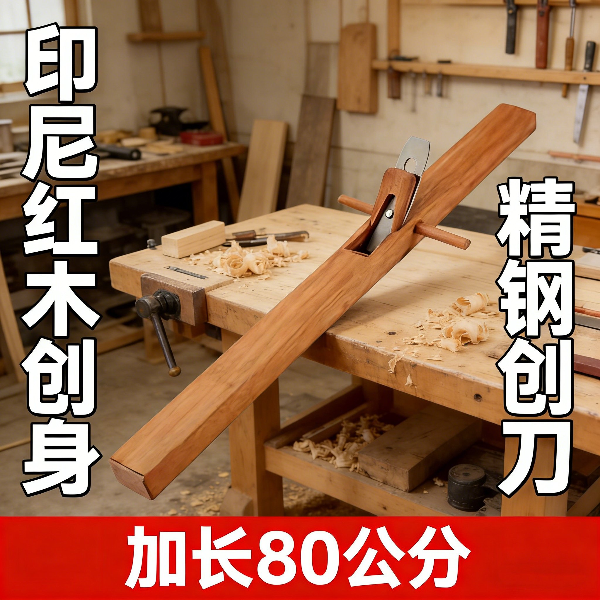 猪仔唛加长型木刨直硬图片