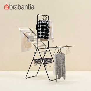 brabantia柏宾士晾衣架阳台家用晾晒杆可折叠晾晒被子晾衣服25M