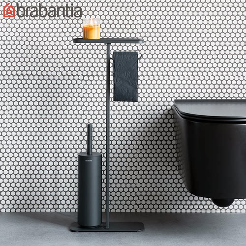 brabantia卫浴置物架马桶刷套装