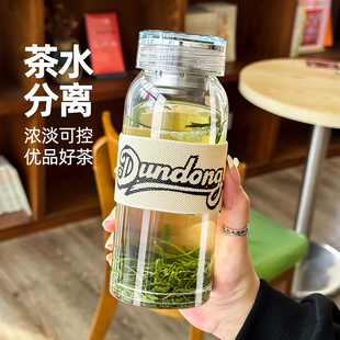 2025新款高硼硅玻璃杯高级感轻奢杯子女高颜值男泡茶杯耐热大容量