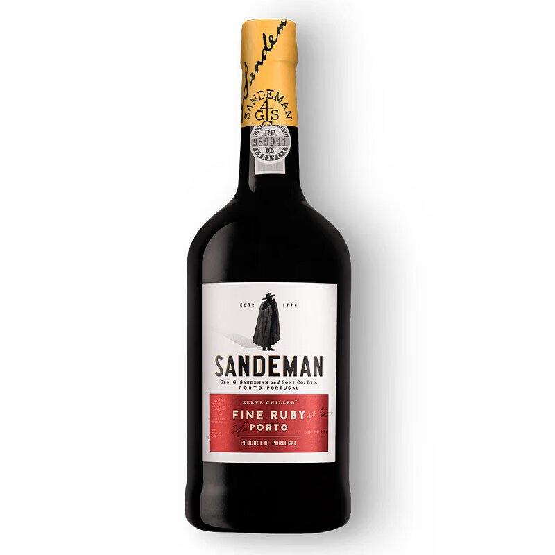 SANDEMAN葡萄牙红白波特酒原瓶