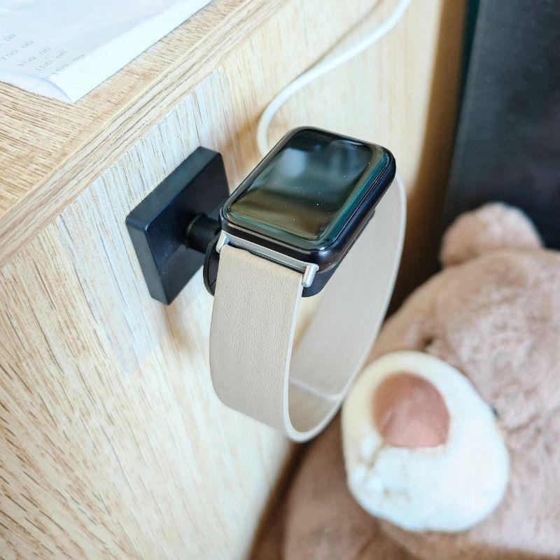 适用华为watch5手表充电支架功能壁挂式免打孔苹果APPLE小米摆件