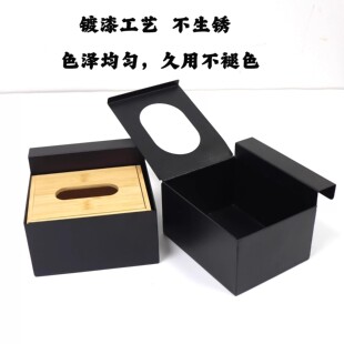 超市一次性手套收纳盒不锈钢盒陈列冷柜货架挂式手套盒纸巾盒