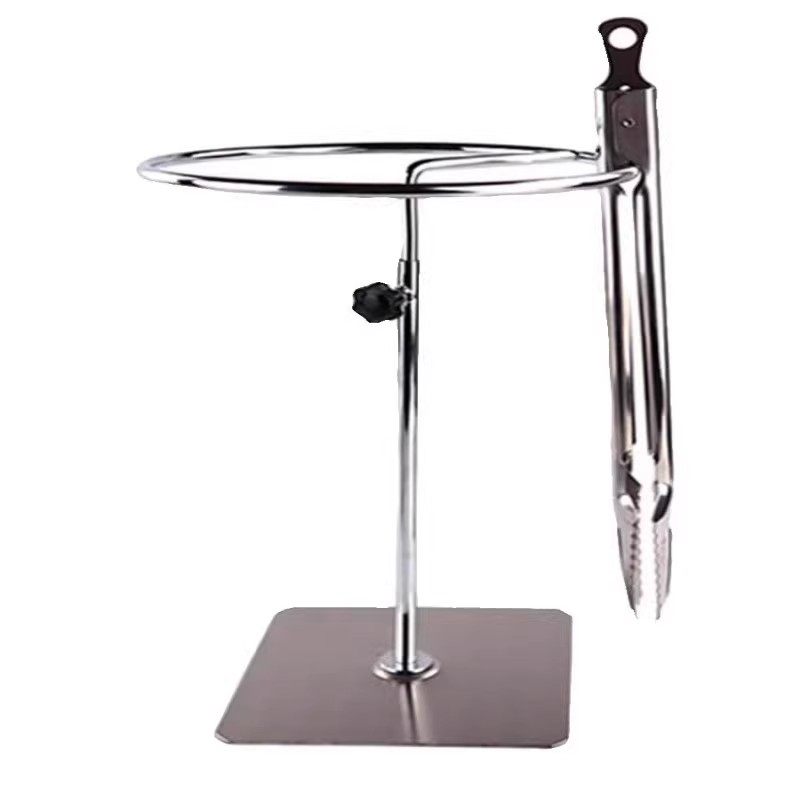 超市熟食区食品夹挂架鲜肉夹熟食夹面包夹凉菜不锈钢支架挂夹架子