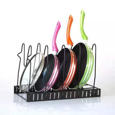 organizer drain rack pan cutting board dishes holder
