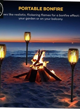 Solar Garden Lights Torch Light Outdoor Decoration 火把灯 1