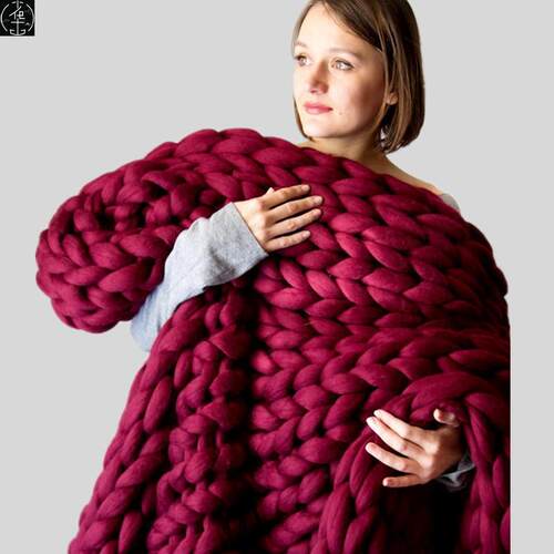 HandmeChunkyKnitBlTh