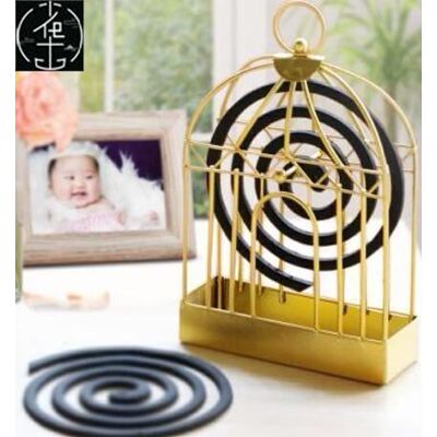 Mosquito Coil Incense Holder Repellant home burner birdcage