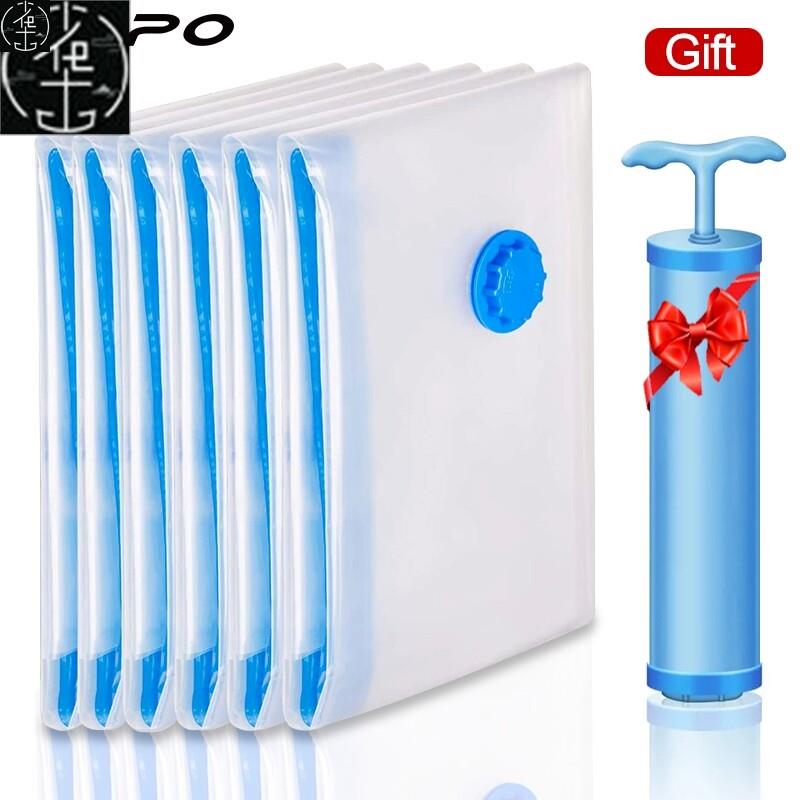 1/5Pcs Vacuum Storage Bags,Space Saver Bag With Pump,Vacume - 实物图