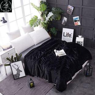Coral fleece blankets flannel blanket summer air condition