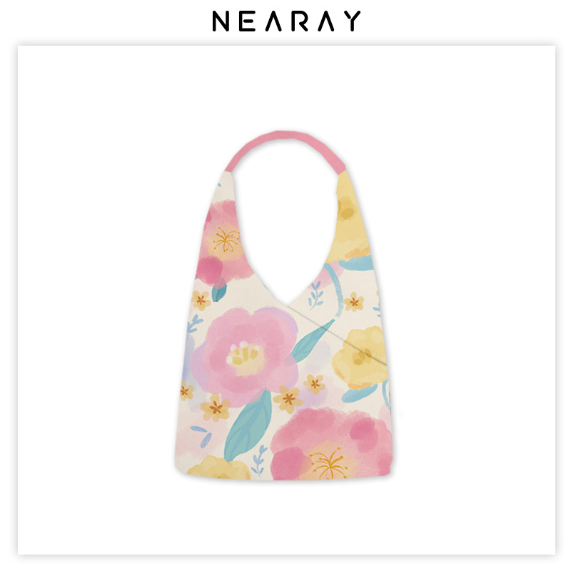 尼睿插画师联名大容量单肩包