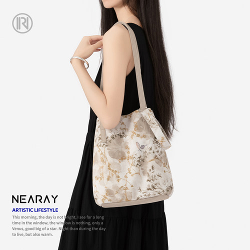 尼睿时尚文艺高级感托特包