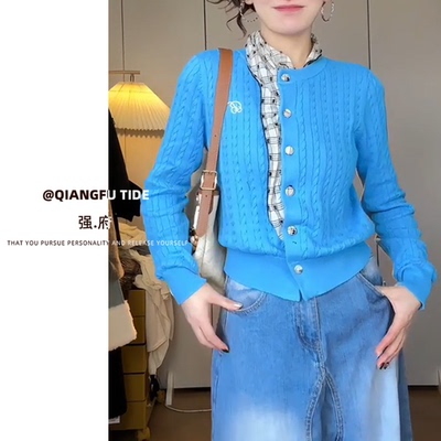 日系风格子点点卷边棉质三角方巾女春秋丝巾系脖配饰搭配T恤领巾