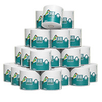 竹态压花有芯卷纸4层加厚