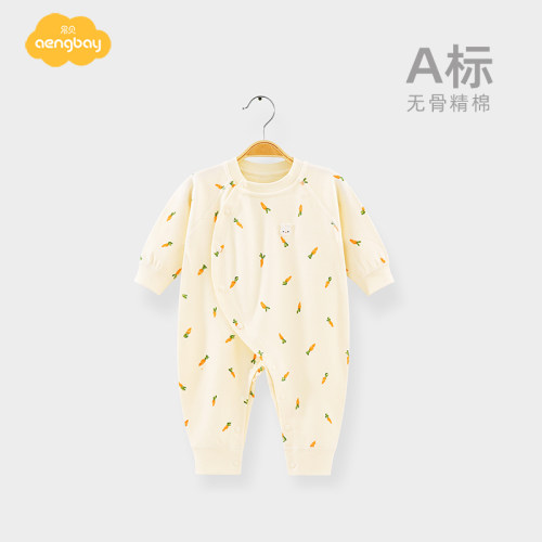 Aengbay婴幼儿连体衣爬服春秋