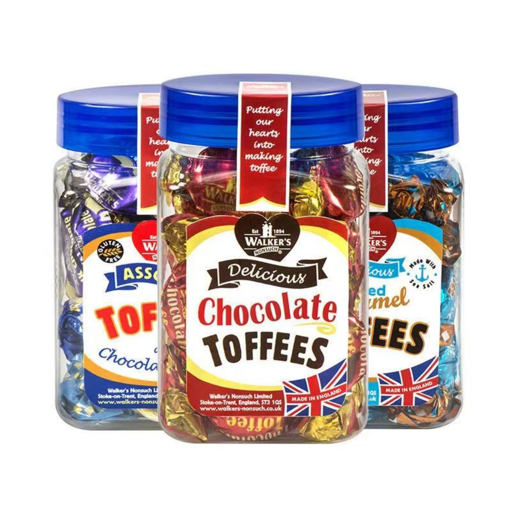 沃尔克斯英国进口什锦零食海盐喜糖婚庆太妃糖混合罐装130g,零食/坚果/特产,焦糖/太妃糖,淘宝优惠券,粉丝福利购,淘宝优惠卷