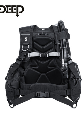 DIDEEP潜水专业夹克BCD水肺深潜浮力调整背心调节器休闲潜水男女