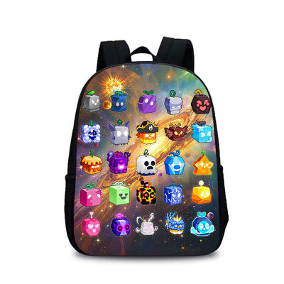 ROBLOXbloxfruits印花双肩背包