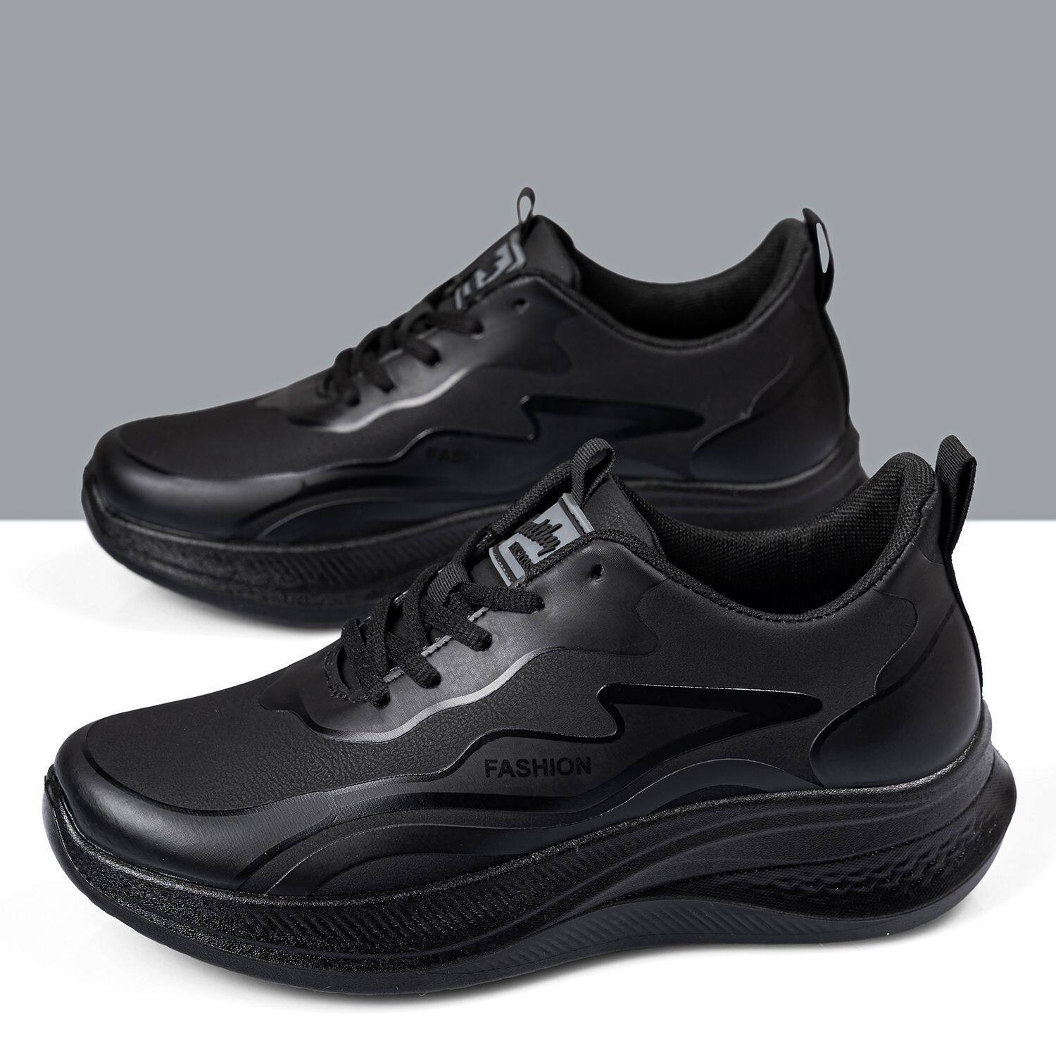 鞋子男2026春夏新款透气超轻聚氨酯软底男士休闲运动鞋老北京布鞋