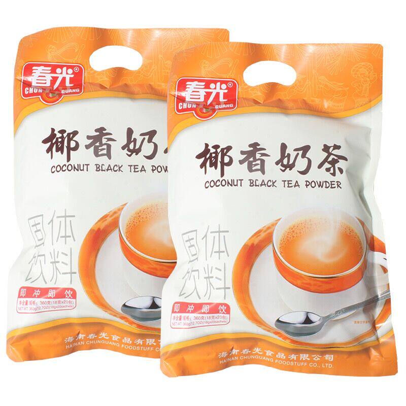 饮品下午茶速溶奶茶海南奶茶春光