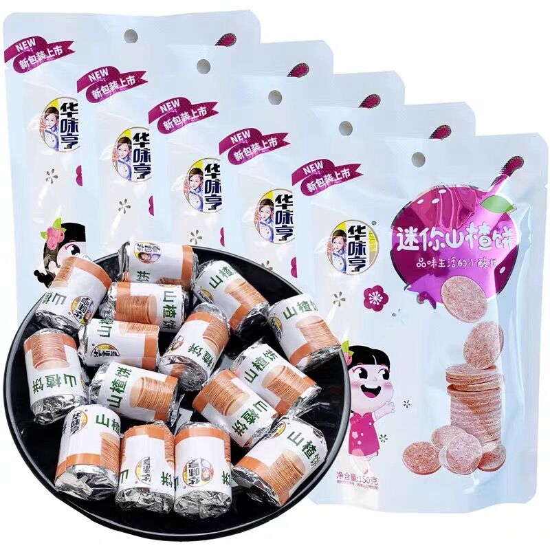 山楂饼150g蜜饯华味亨