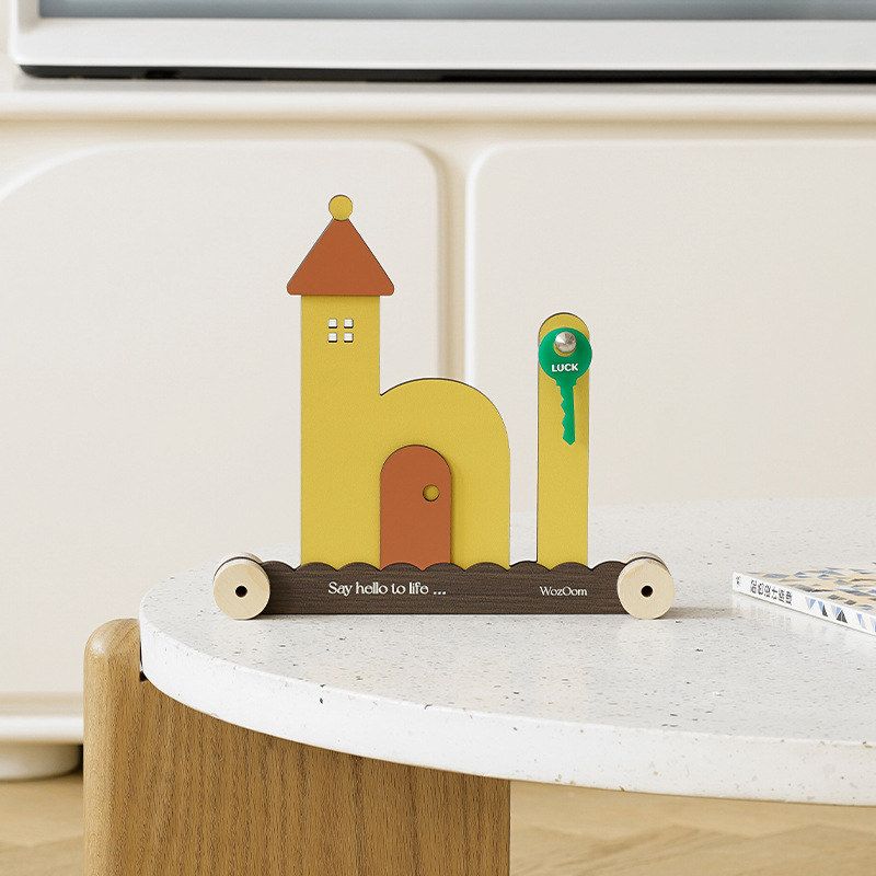 WOZOOM屋准入户玄关钥匙收纳创意装饰品摆件家居客厅酒奢置物架
